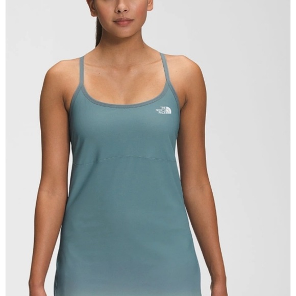 NEW💚💙The North Face Goblin Blue Ombré Sky Printed Arque Hike Dress -Large $119 - Picture 6 of 9